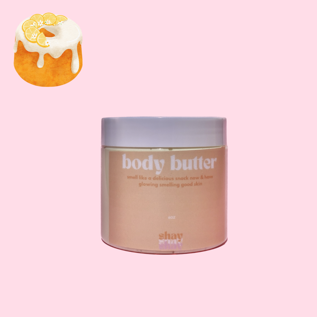 lemon pound cake body butter
