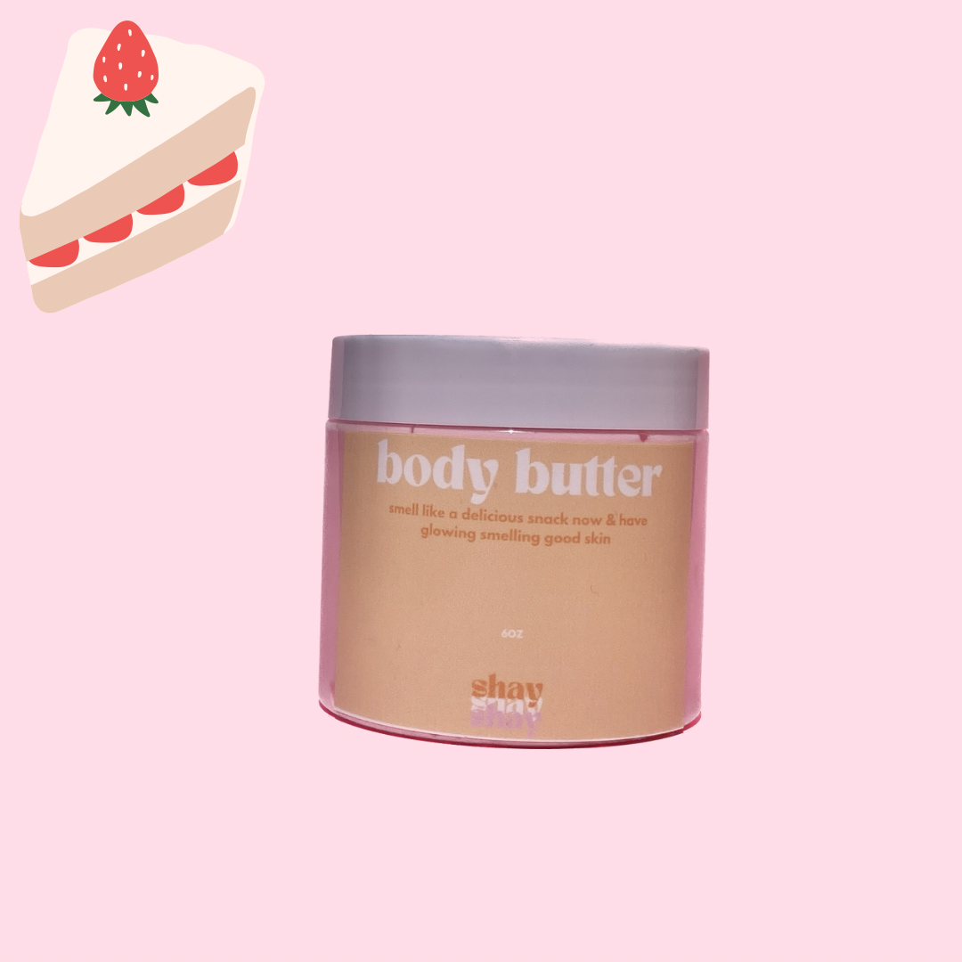 strawberry pound cake body butter