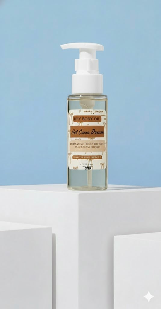 hot cocoa dreams body oil
