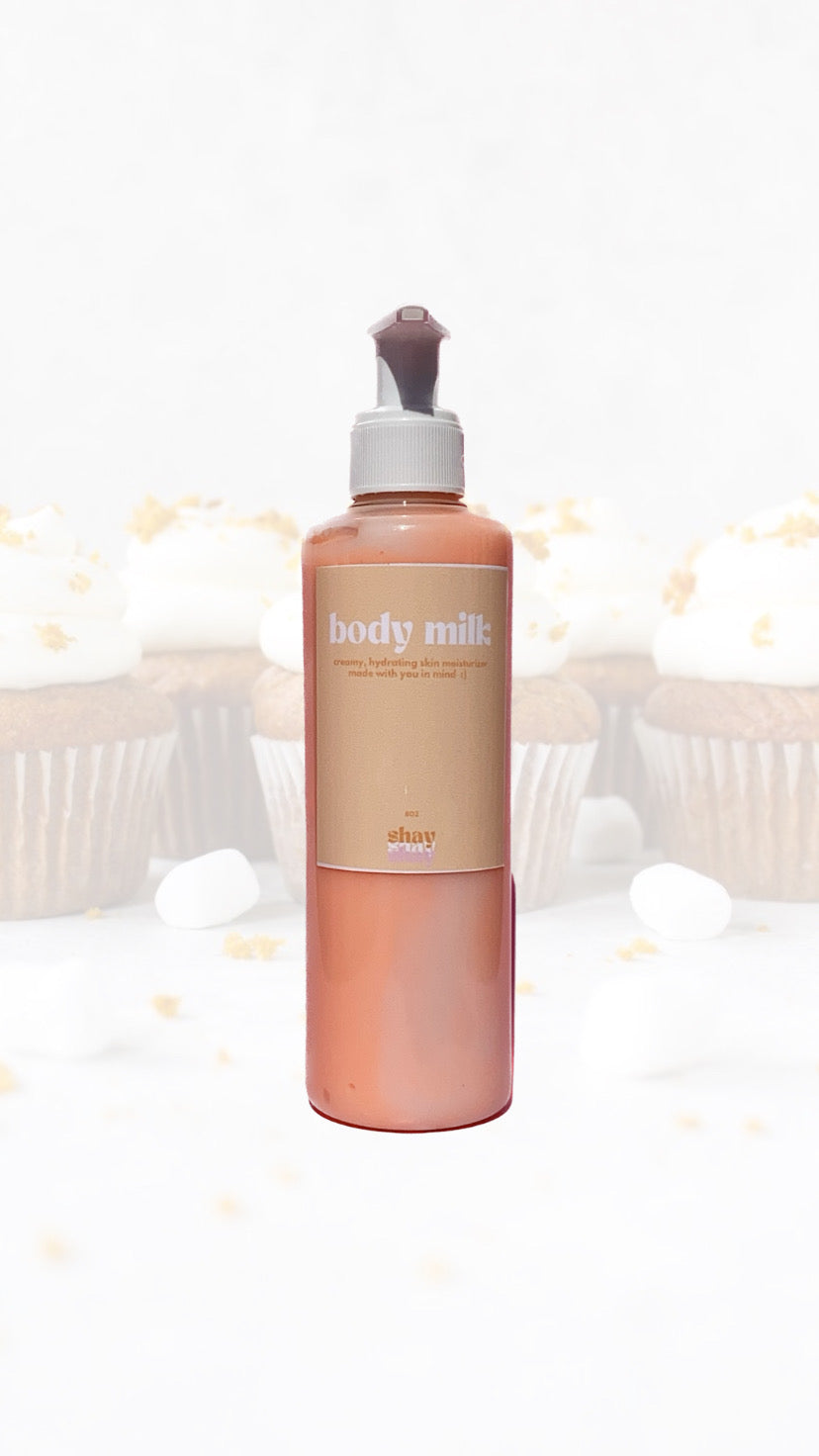vanilla pumpkin marshmallow body milk