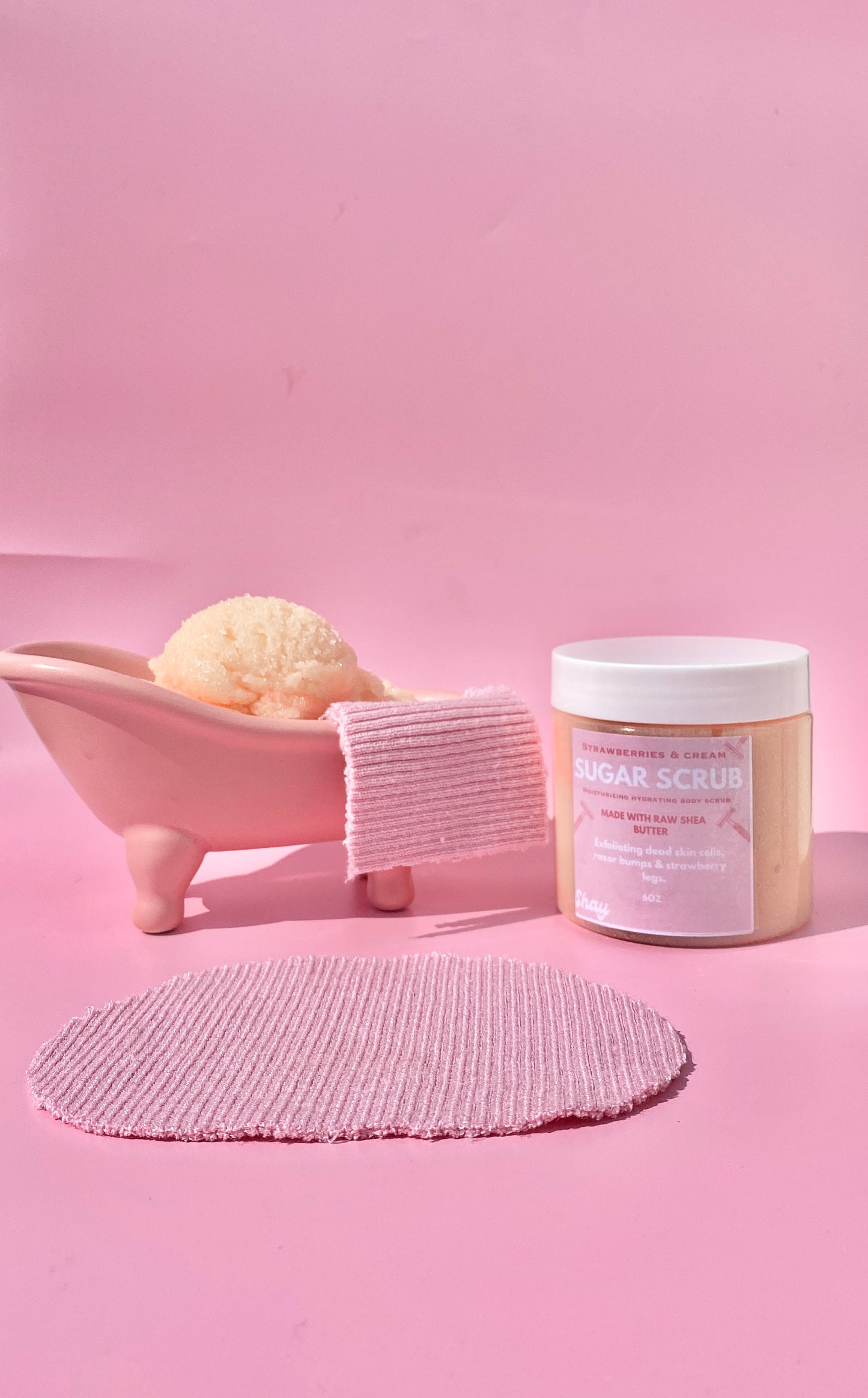 Strawberries & Cream Sugar Scrub