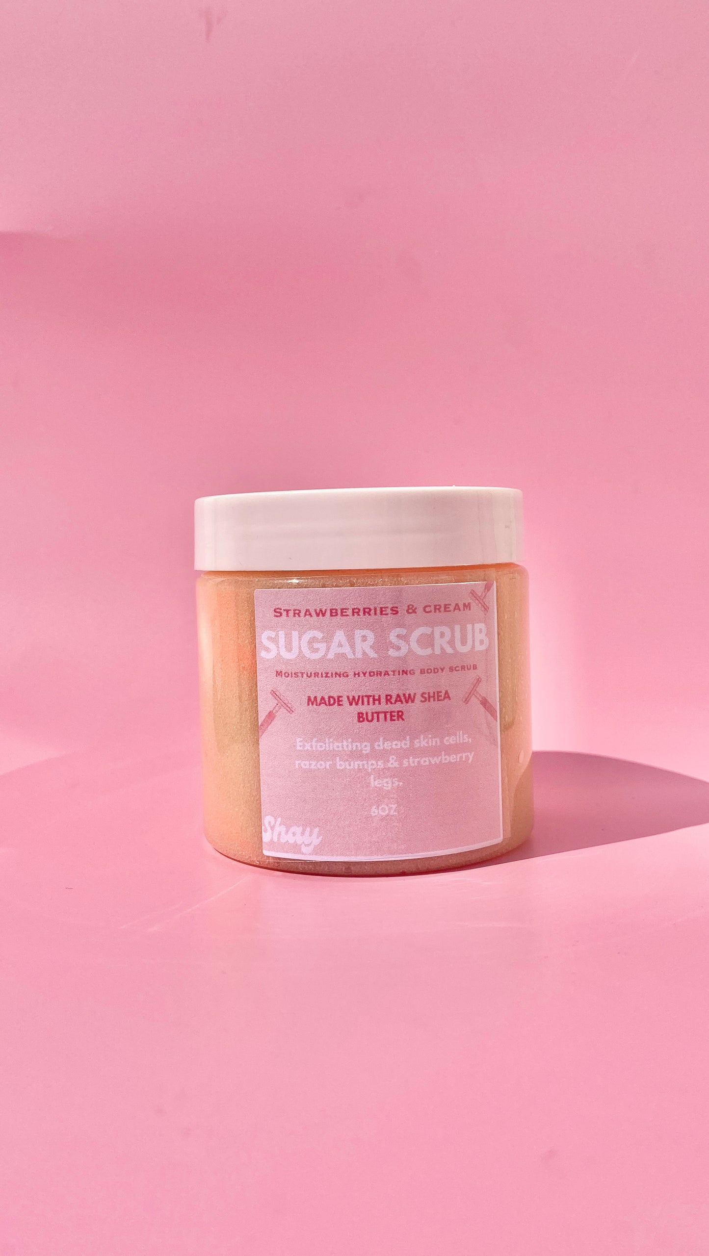 Strawberries & Cream Sugar Scrub