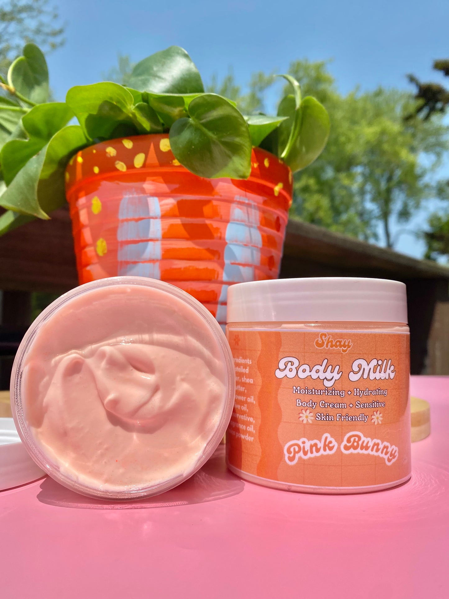 Pink Bunny Body Milk