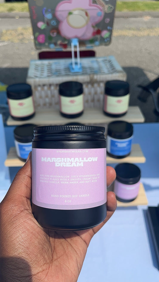 Marshmallow dream soy candle