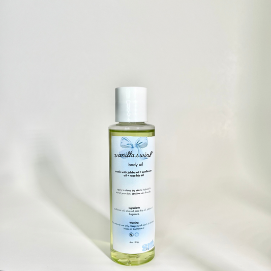 Vanilla swirl body oil