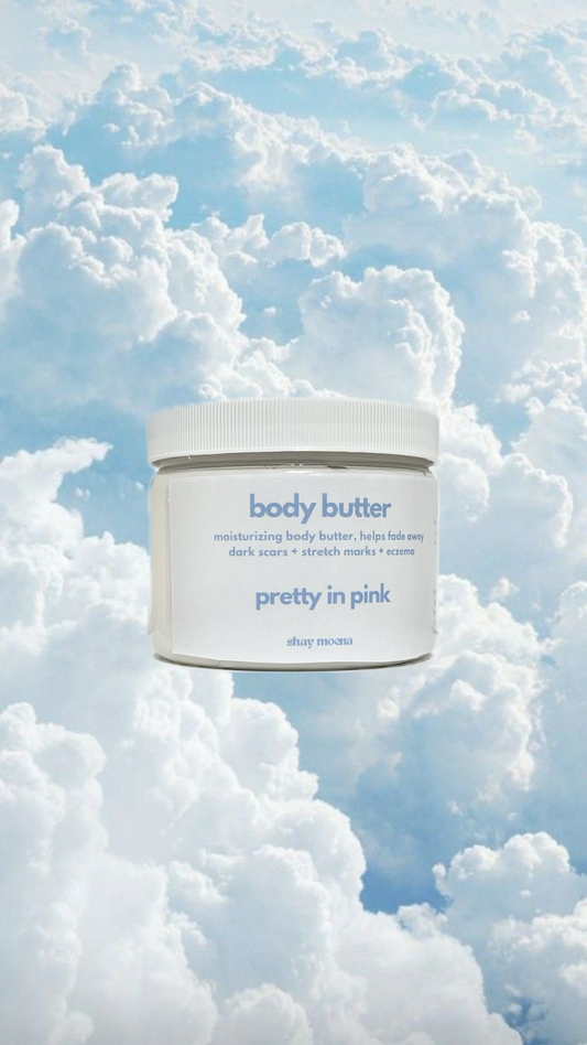pretty in pink body butter