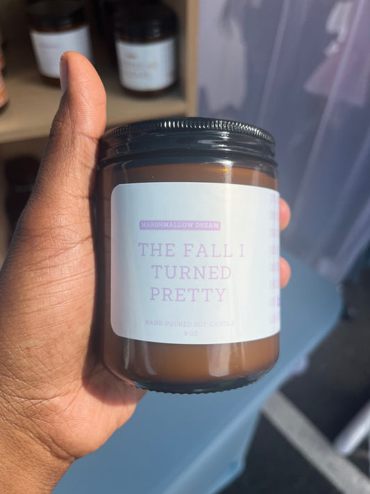 Marshmallow dream candle