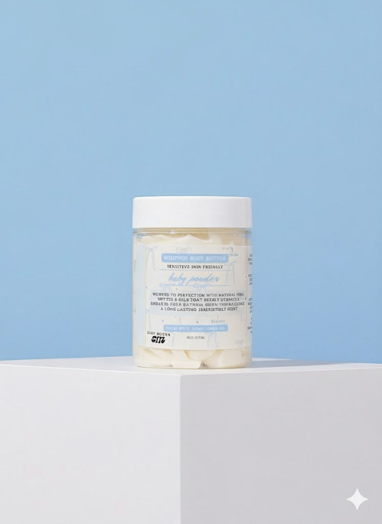 baby powder body butter