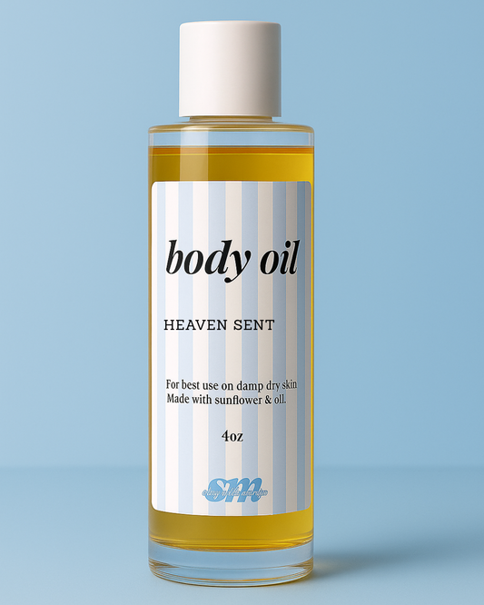 heaven sent body oil