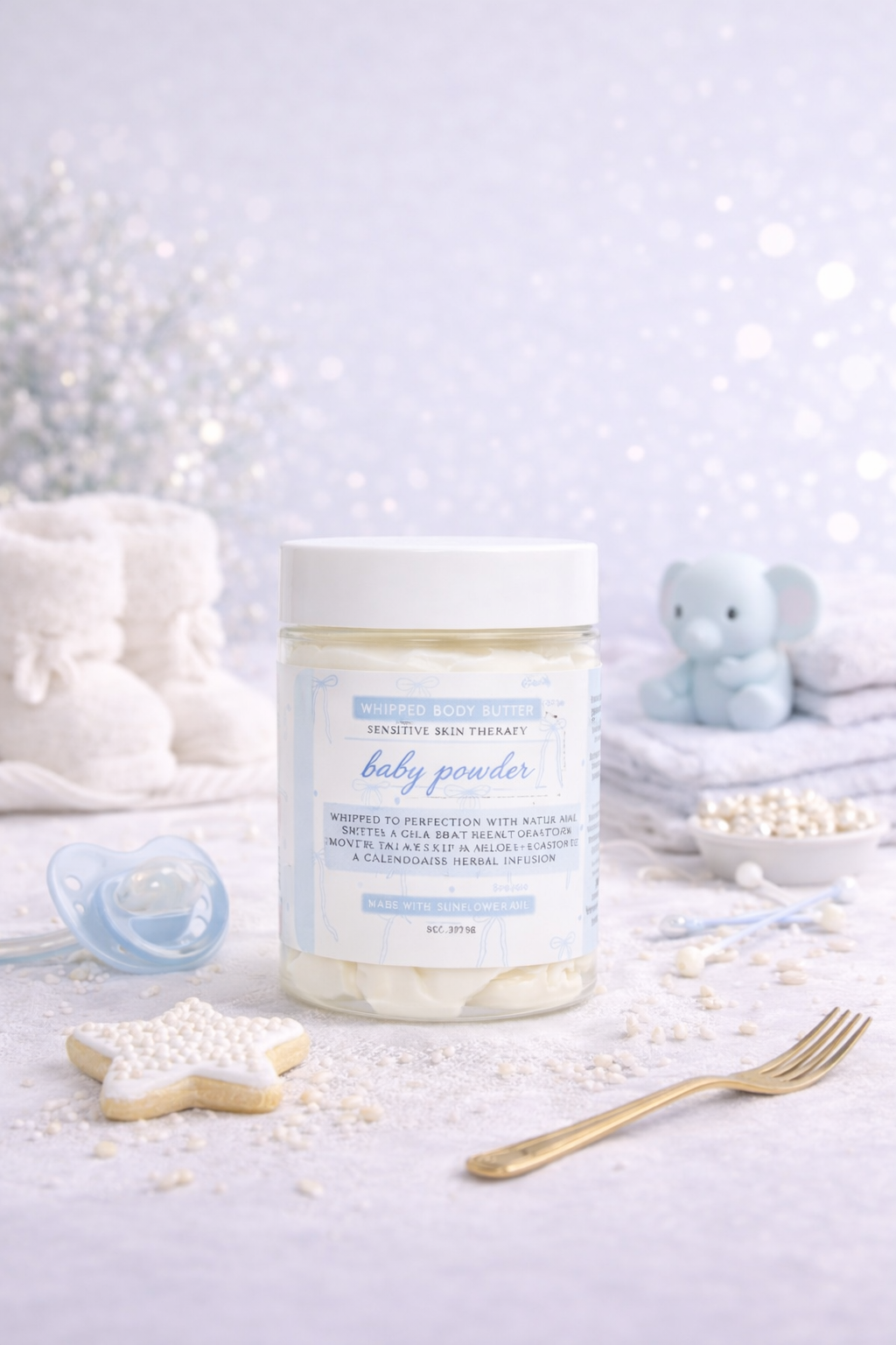 baby powder body butter