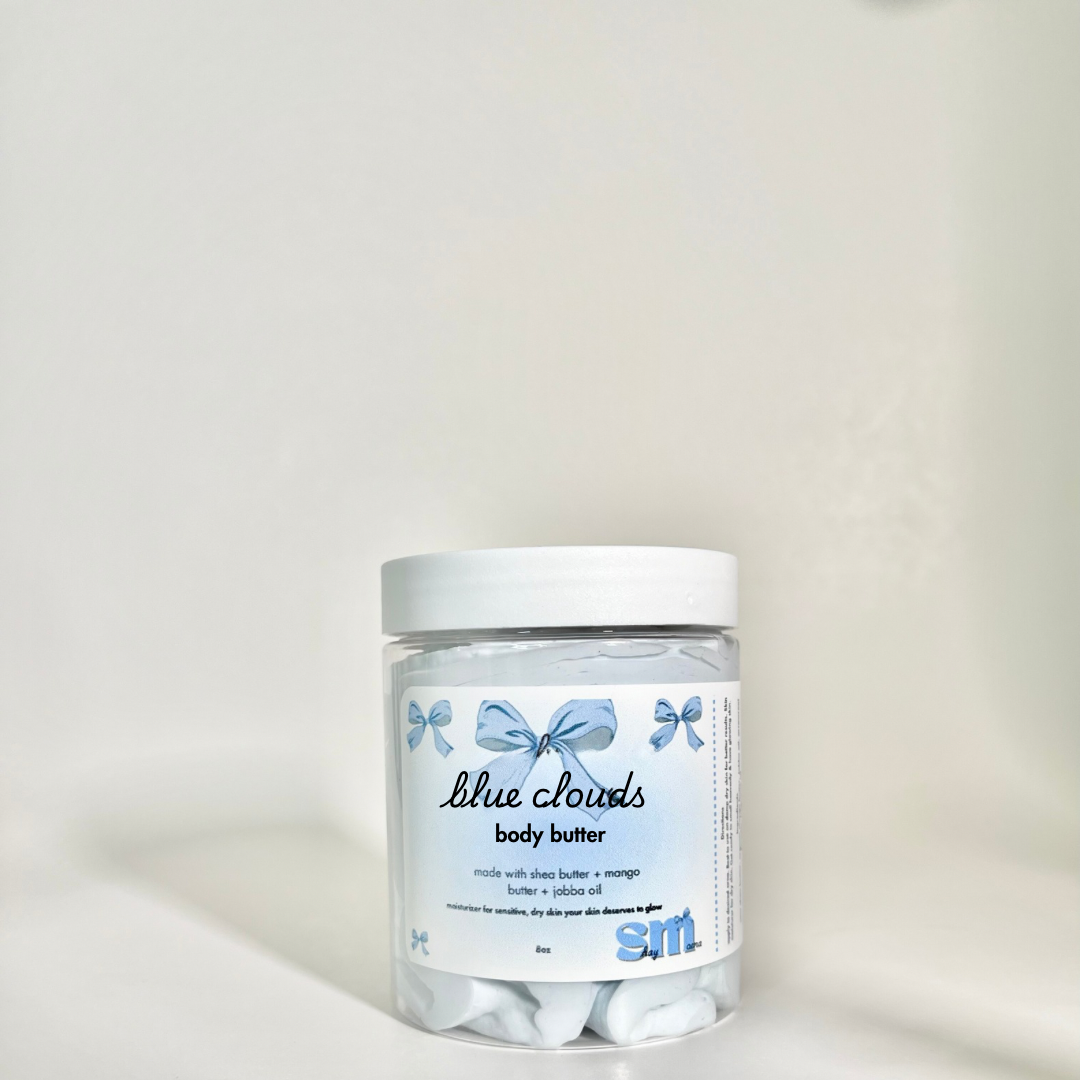 blue clouds body butter