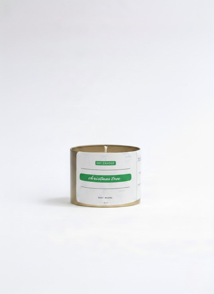 Christmas tree candle