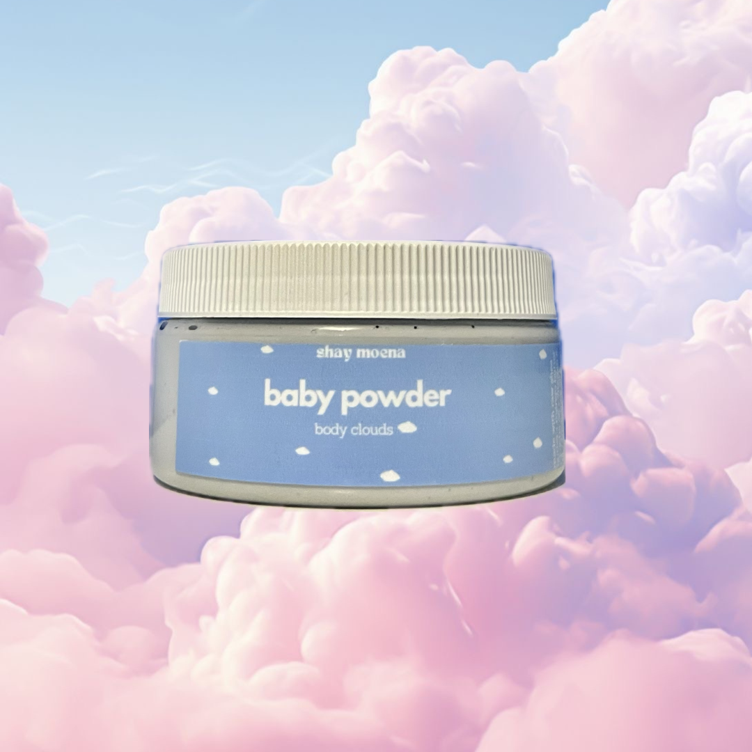baby powder body clouds