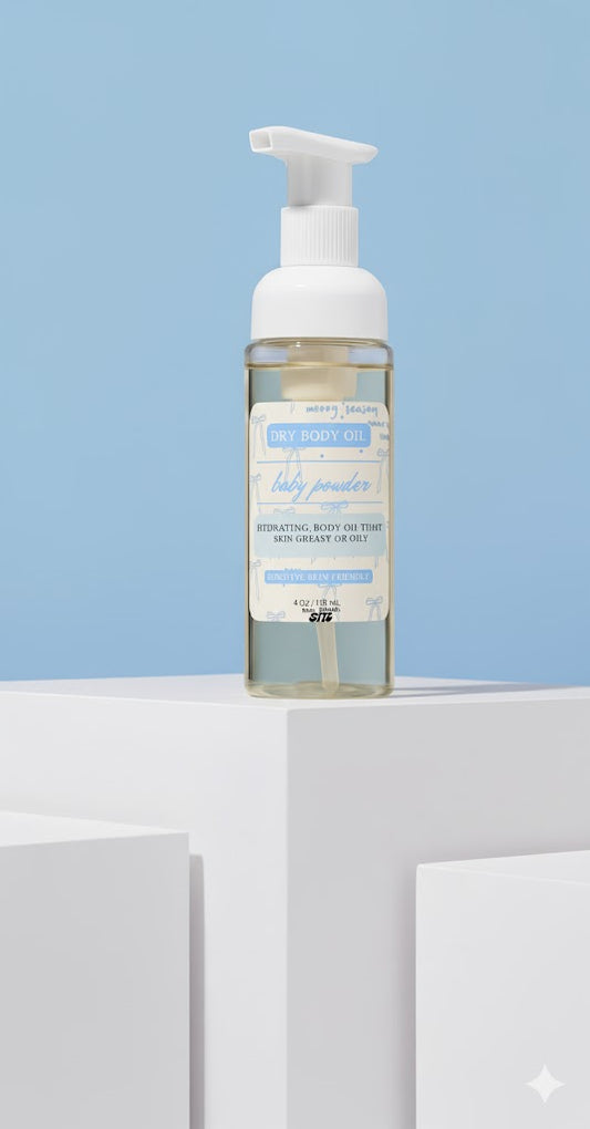 baby powder body oil