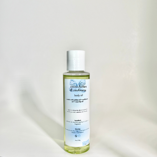 cocoa butter & cashmere body oil