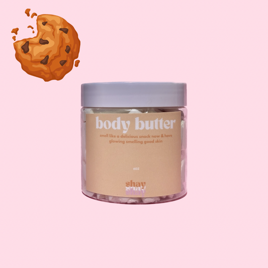chocolate chip cookie dough body butter