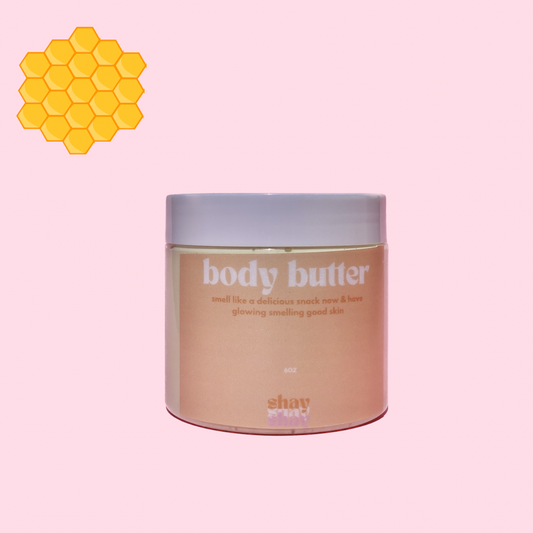 honey & oatmeal body butter