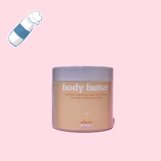baby powder body butter