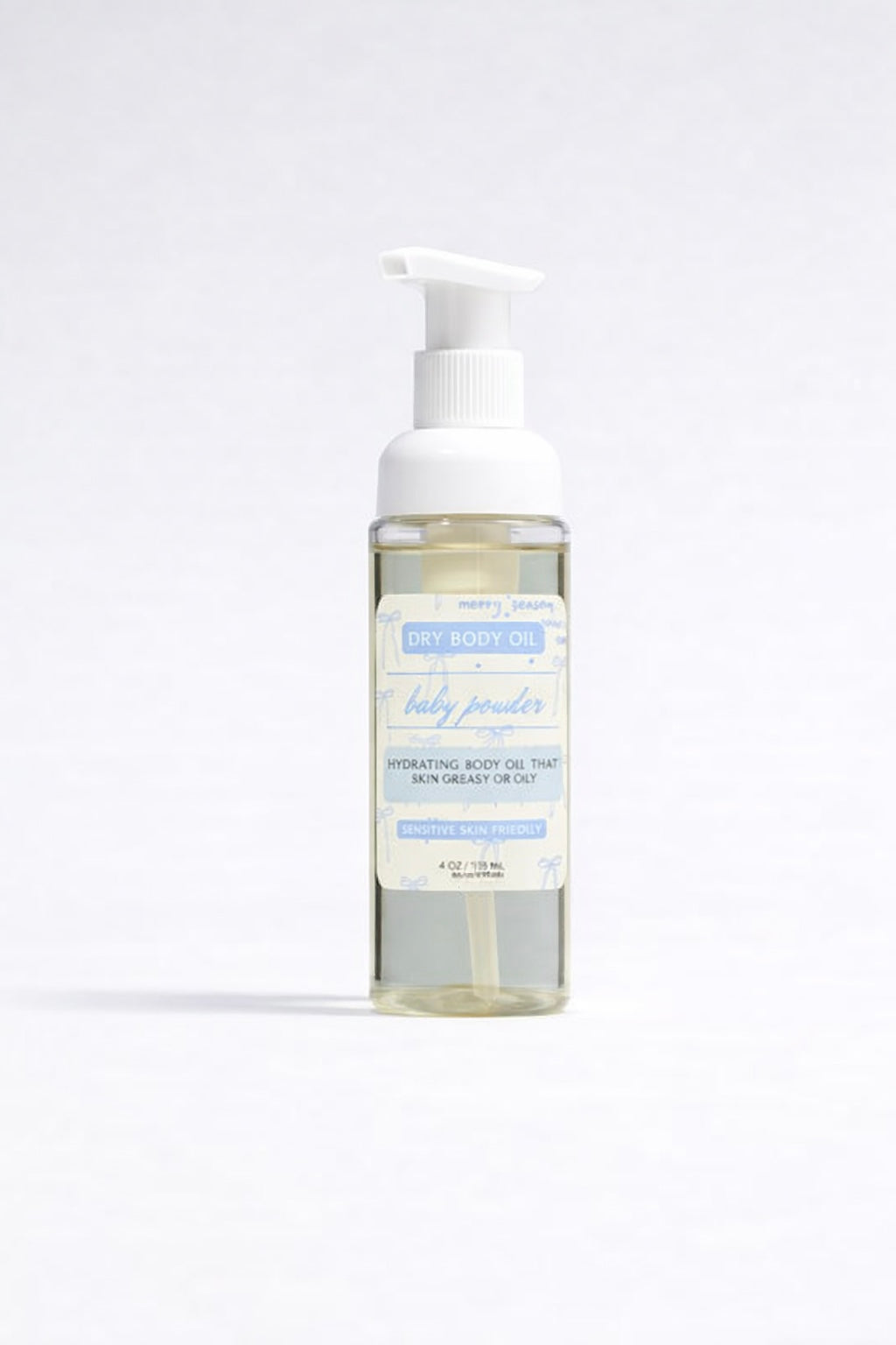 baby powder body oil