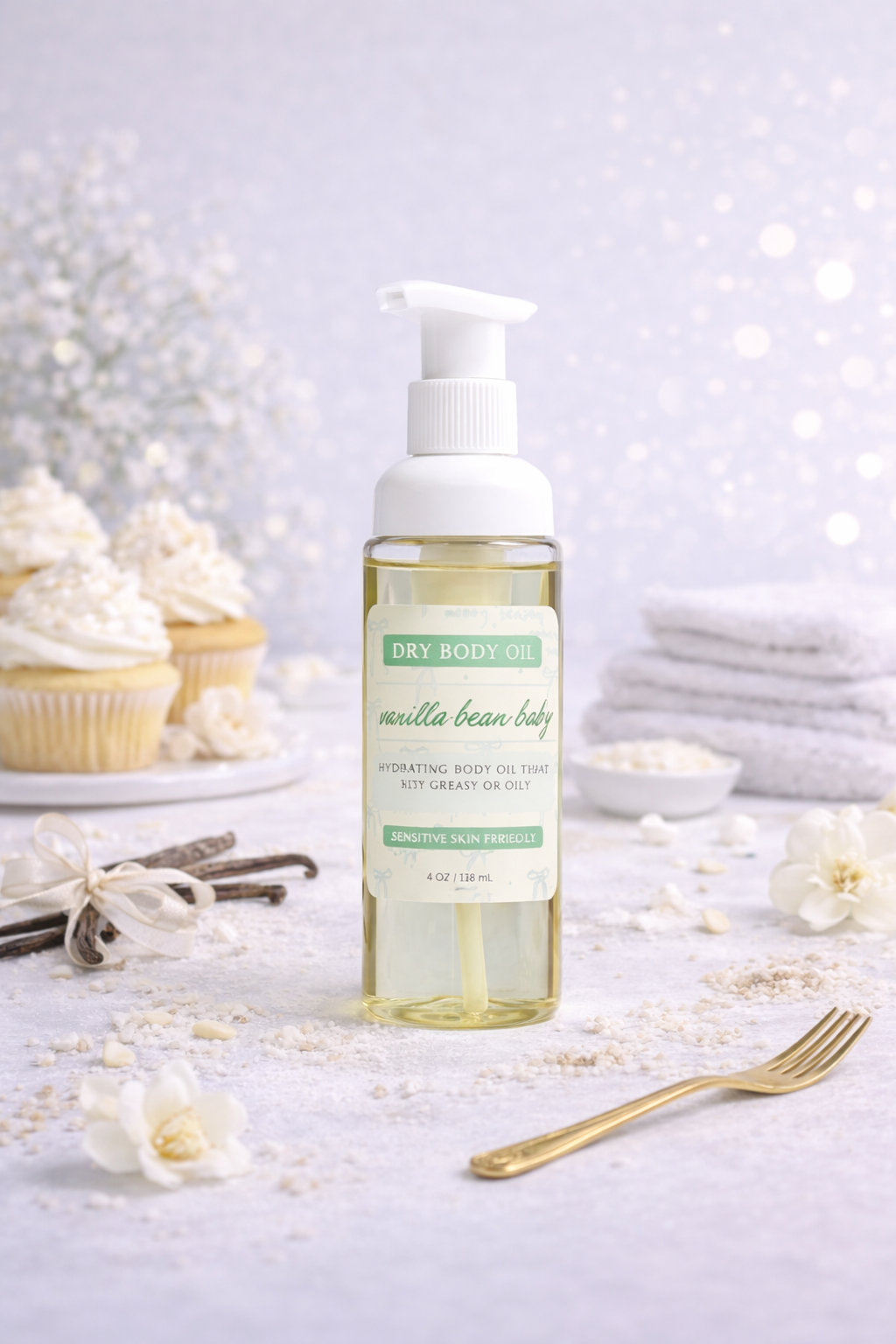 vanilla bean body oil