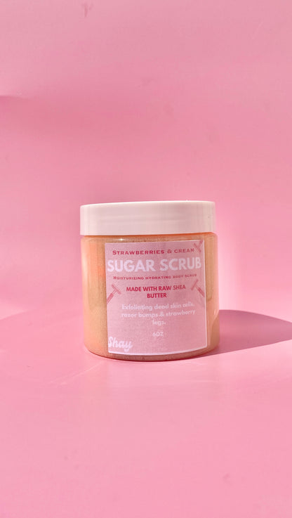 Strawberries & Cream Sugar Scrub